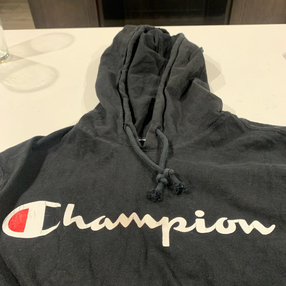 Champion light Hoodie with Logo